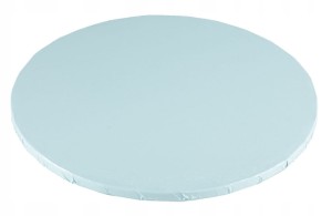 Podkład pod TORT Niebieski Blady Okrągły 25 cm Julita
