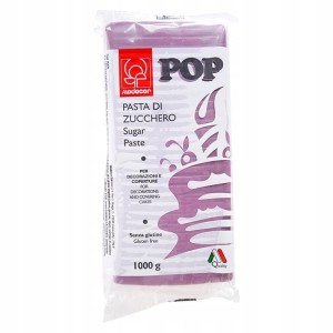 Lukier Plastyczny Masa Cukrowa FIOLETOWA 1 kg