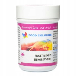 Barwnik w żelu Food Colours 35 g 35 ml 1 szt. fioletowy biskupi