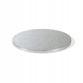 Podkład pod tort Decora srebrny okrągły 23 x 1,2 cm
