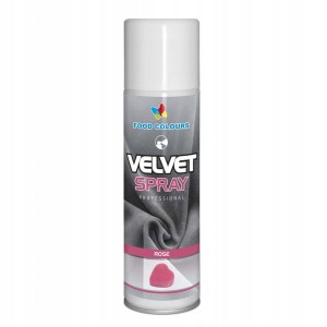 Barwnik w aerozolu (spray) Food Colours 260 g 250 ml 1 szt. różowy