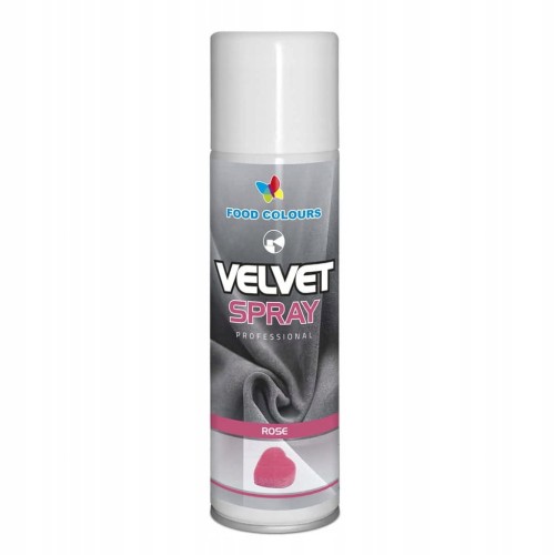 Barwnik w aerozolu (spray) Food Colours 260 g 250 ml 1 szt. różowy