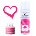 Barwnik w aerozolu (spray) Food Colours 260 g 250 ml 1 szt. różowy