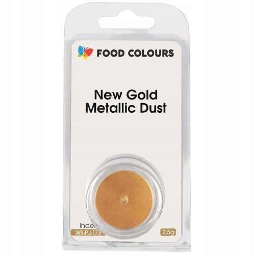 Barwnik w proszku Food Colours 2 g 1 szt. metaliczny złoty