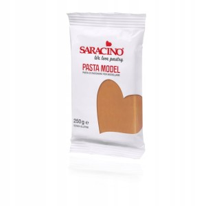 Masa do modelowania figurek JASNY BRĄZ 250 g Saracino