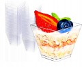 Pucharki Do Deserów Finger Food Pojemniki Na Deserki Piramida 60ml 25szt