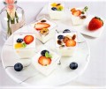 Pucharki Do Deserów Finger Food Pojemniki Na Deserki Piramida 60ml 25szt