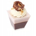 Pucharki Do Deserów Finger Food Pojemniki Na Deserki Piramida 60ml 25szt