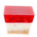 Pojemniki Do Deserów FINGER FOOD Pucharki Na Deserki Piramida 25szt 120ml