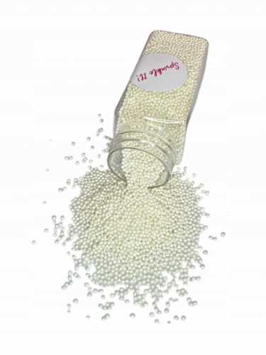 Posypka Sprinkle It! Mini Pearls 100g perłowy maczek