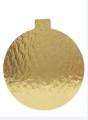Bankietówka pod monoporcje - złota, 10 cm, 10 szt.