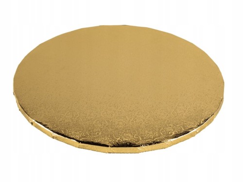 Podkład pod tort ZŁOTY śr. 34 h 10 mm Julita