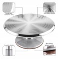Patera Obrotowa Talerz Stalowa Profesjonalna 30cm
