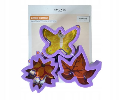 Zestaw Wykrawaczy do ciasteczek 3 rodzaje Smukee Halloween