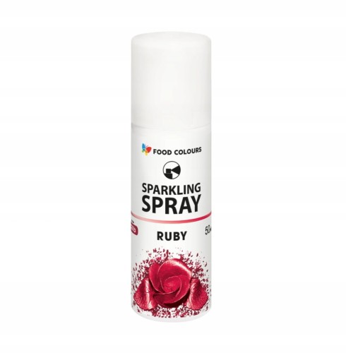 Barwnik w aerozolu (spray) Food Colours 50 ml 1 szt. czerwony