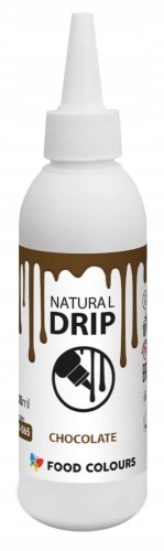Polewa czekoladowa CHOCOLATE Drip Food Colours czekoladowy 100 g 100 ml