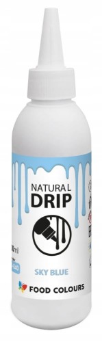 Polewa czekoladowa NATURAL DRIP NIEBIESKI czekoladowy 100 ml SKY BLUE