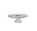 Patera do ciasta tortu szklana średnica 25 cm wysokość 10 cm