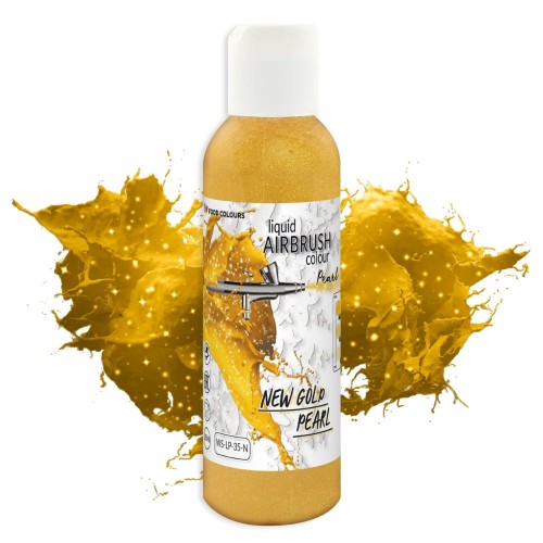 Barwnik w płynie do aerografu Gold Pearl - Perłowy Złoty 135ml