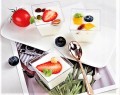 Pucharki Do Deserów Finger Food Pojemniki Na Deserki Piramida 60ml 25szt
