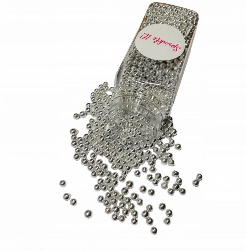 Posypka cukrowa perełki - Sprinkle It! - Silver Rain 100 g