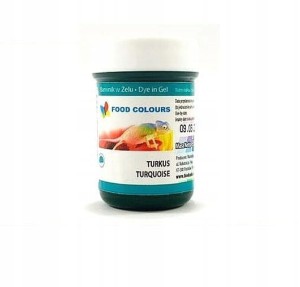 Barwnik w żelu Food Colours 35 g turkusowy