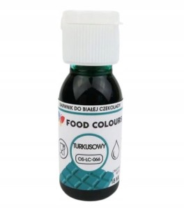 Barwnik w płynie barwnik do mas tłustych Food Colours 18 ml turkusowy