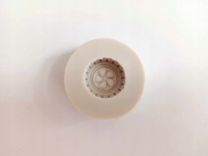 Forma silikonowa Opona mała fi=2 cm