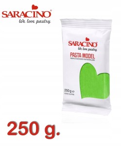 Masa cukrowa do modelowania figurek j.zielona 250g