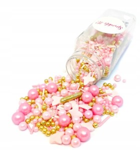 Posypka Sprinkle It! cukrowa Fairy Pink 100 g